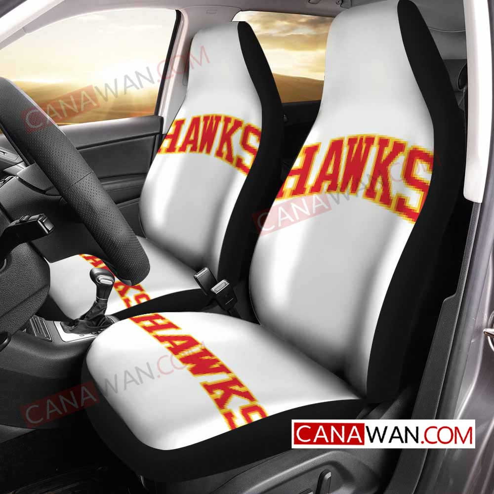 Atlanta Hawks Style50 3D Customized Personalized Car Seat Cover