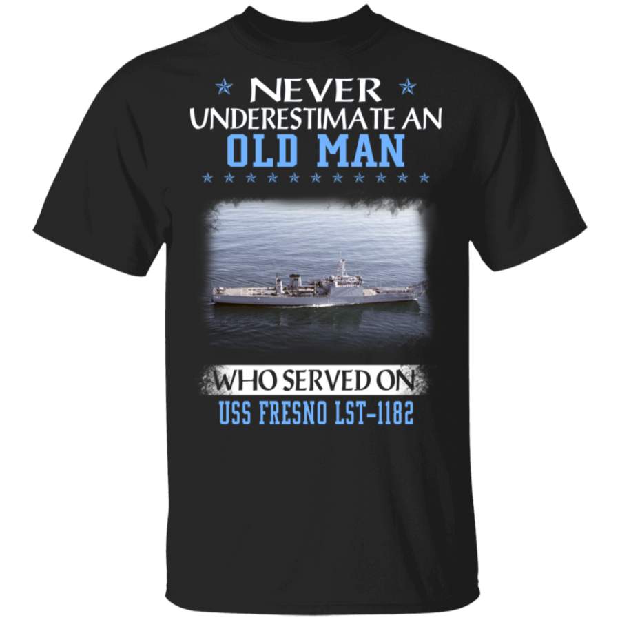 USS Fresno LST-1182 Veterans Day Christmas Gift T-Shirt