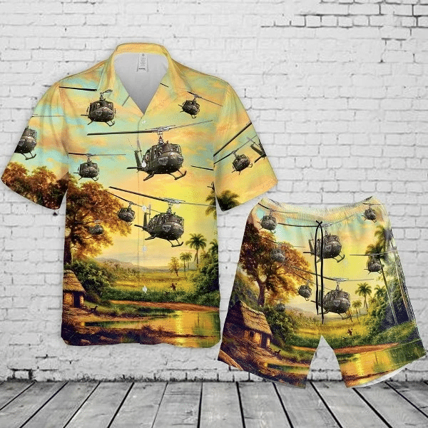 Us Army Hawaii Shirt Set Unisex Ha111319