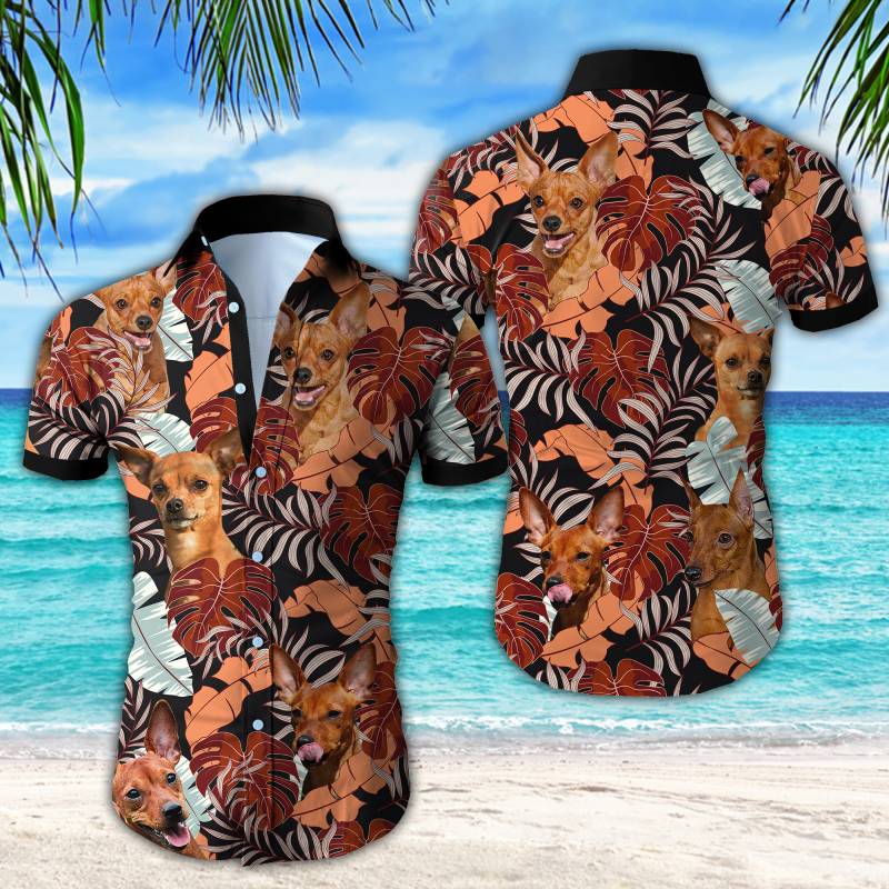 Wozoro Chihuahua Hawaii Shirt Ha76431