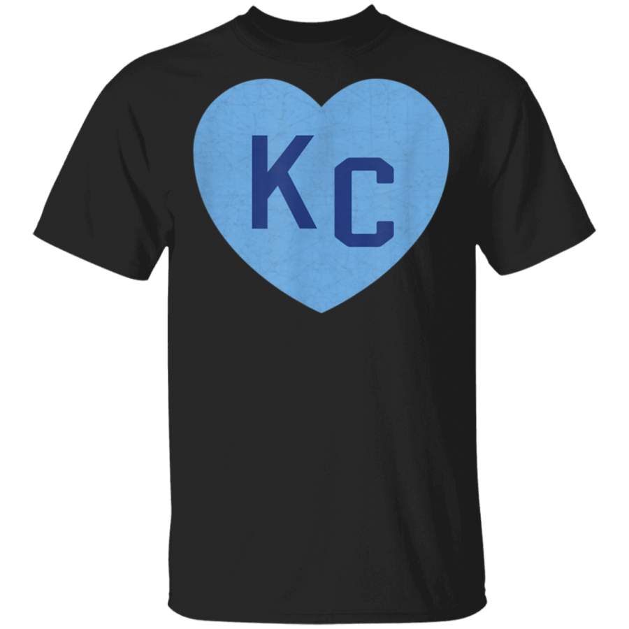 Classic KC Hearts Cute Kansas City Heart Love Letters TShirt