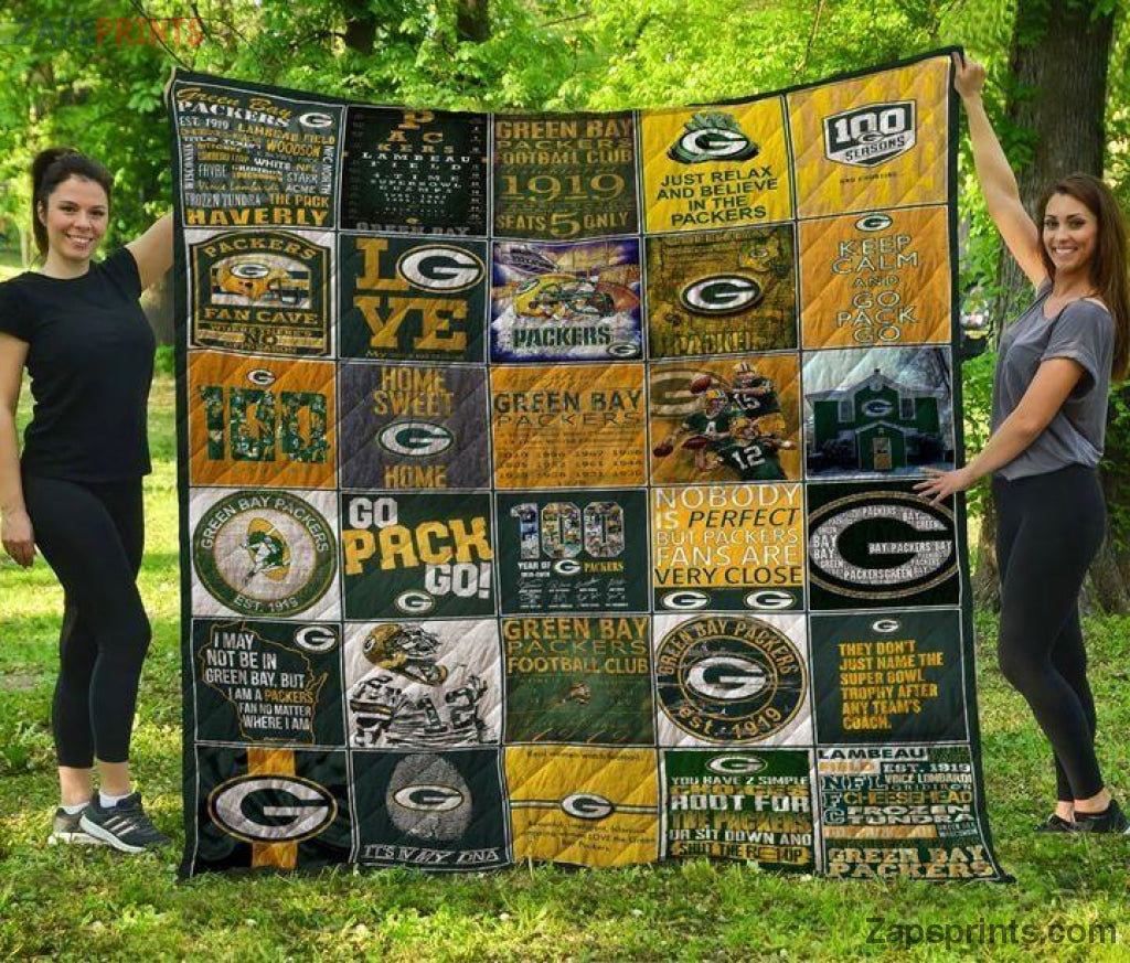 Green Bay Packers Just Relax And Believe In The Packers 3 D Printing Quilt Gift For Fan Football Lo