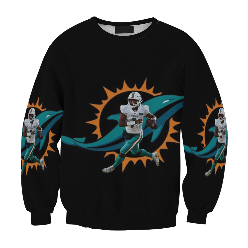 Miami Dolphins Tua Tagovailoa4 Gift For Fan 3D Full Printing Sweatshirt