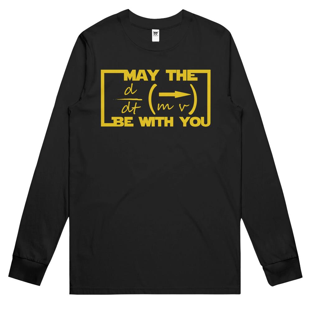 May The Equation Be With You Long Sleeve T Shirts