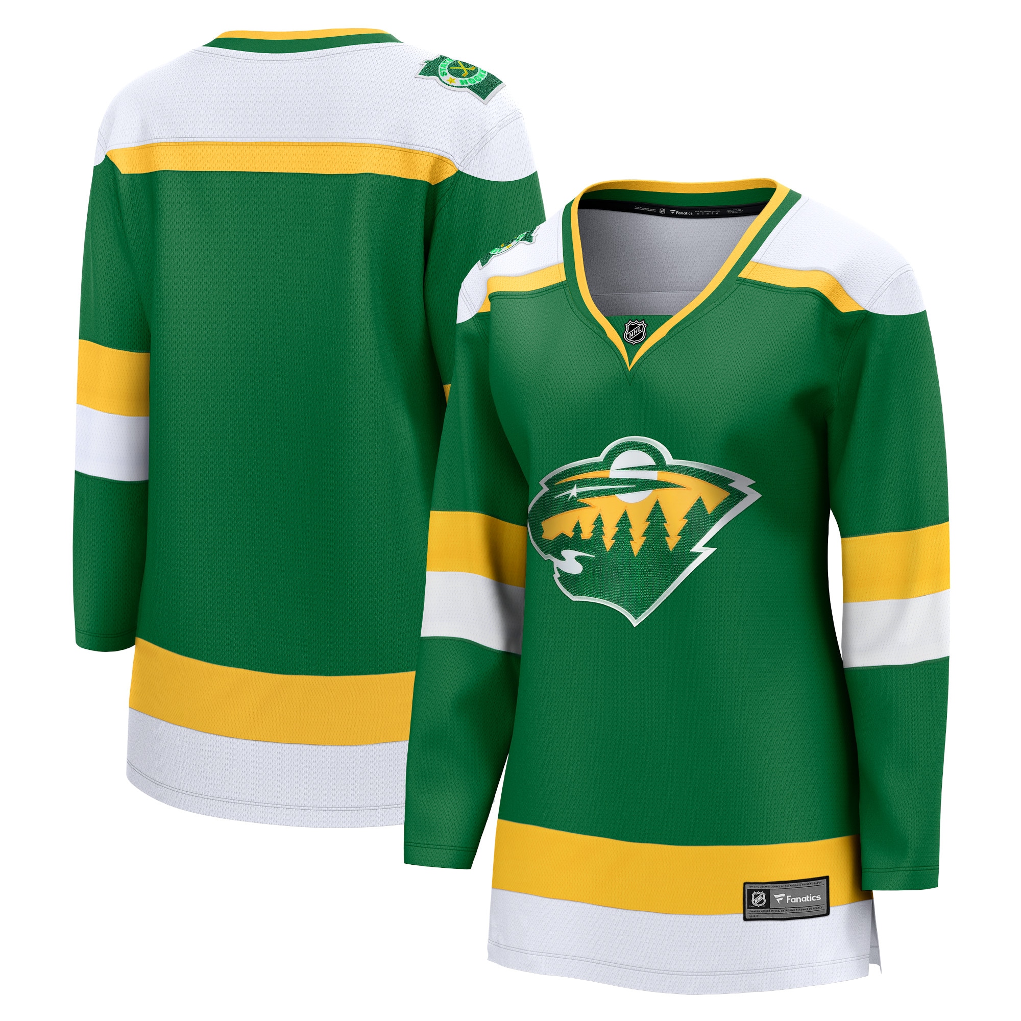 Minnesota Wild Branded Women's Alternate Premier Breakaway Jersey  Green