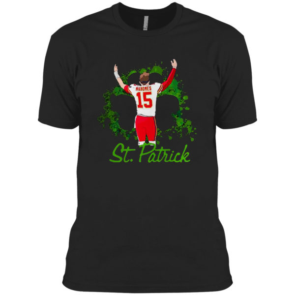 15 Patrick Mahomes St. Patrick’S Day Kansas City Chiefs Shirt