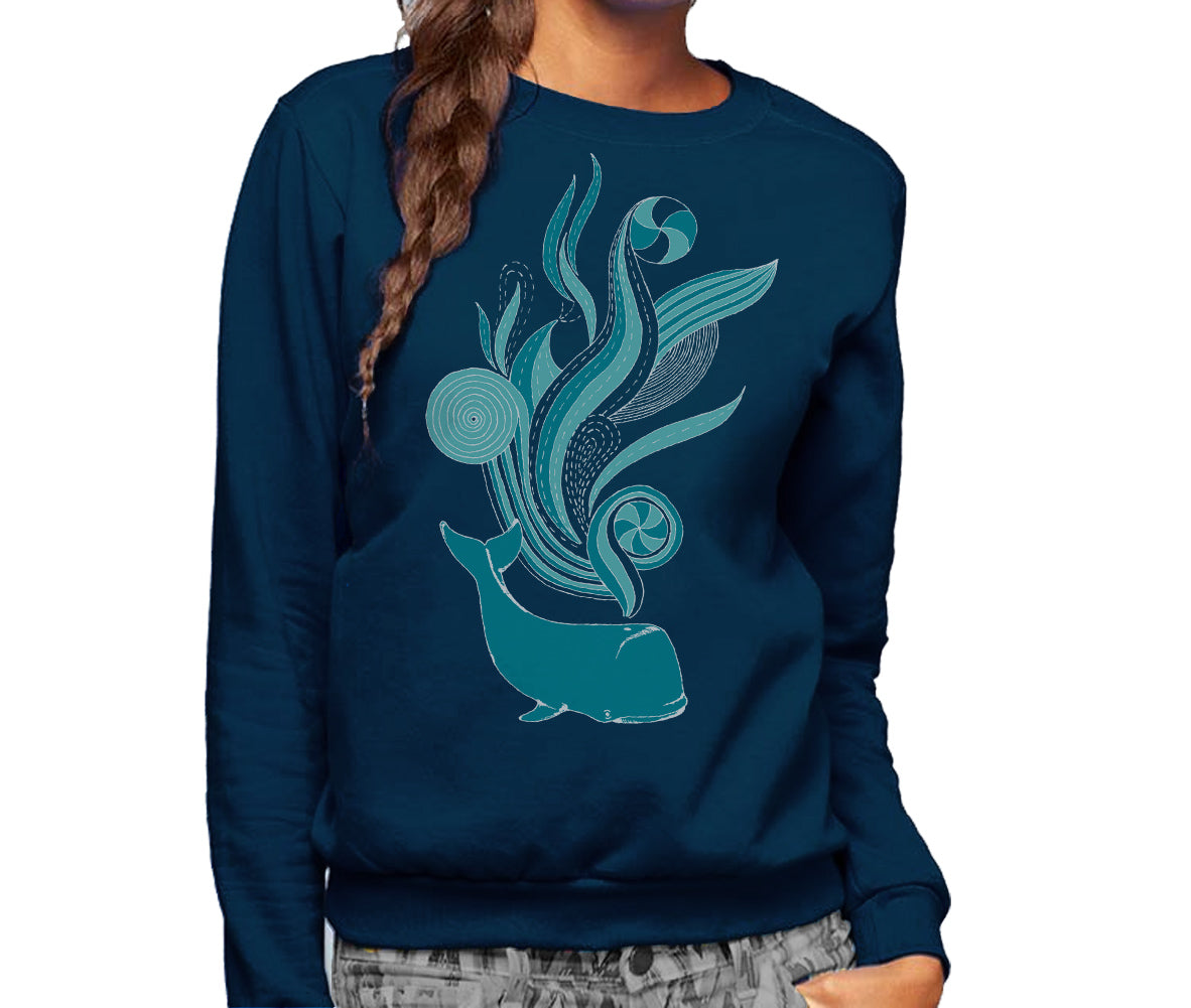 Unisex Whale Trip Sweatshirt – By Ex-Boyfriend