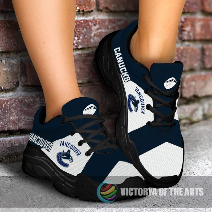 Colorful Logo Vancouver Canucks Chunky Sneakers