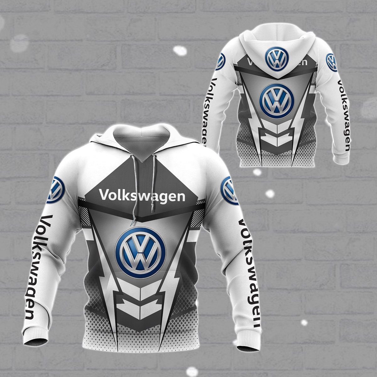 3D All Over Printed Volkswagen An-Nh Shirts Ver2 (White)