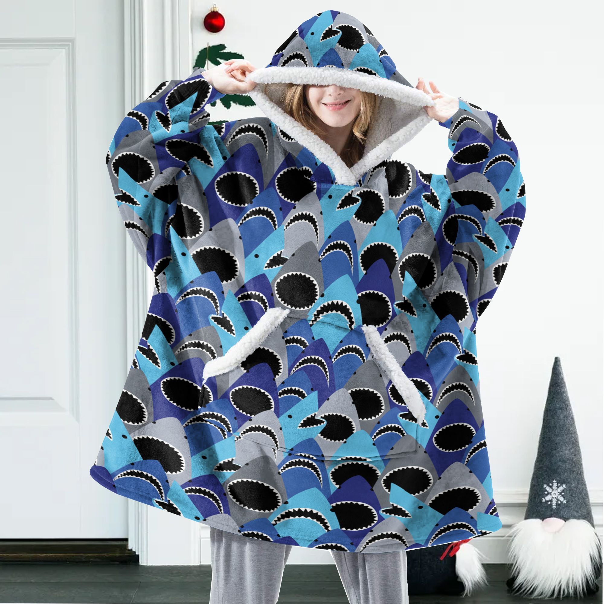 Shark The Fluffy Humongous Hoodie CH211233