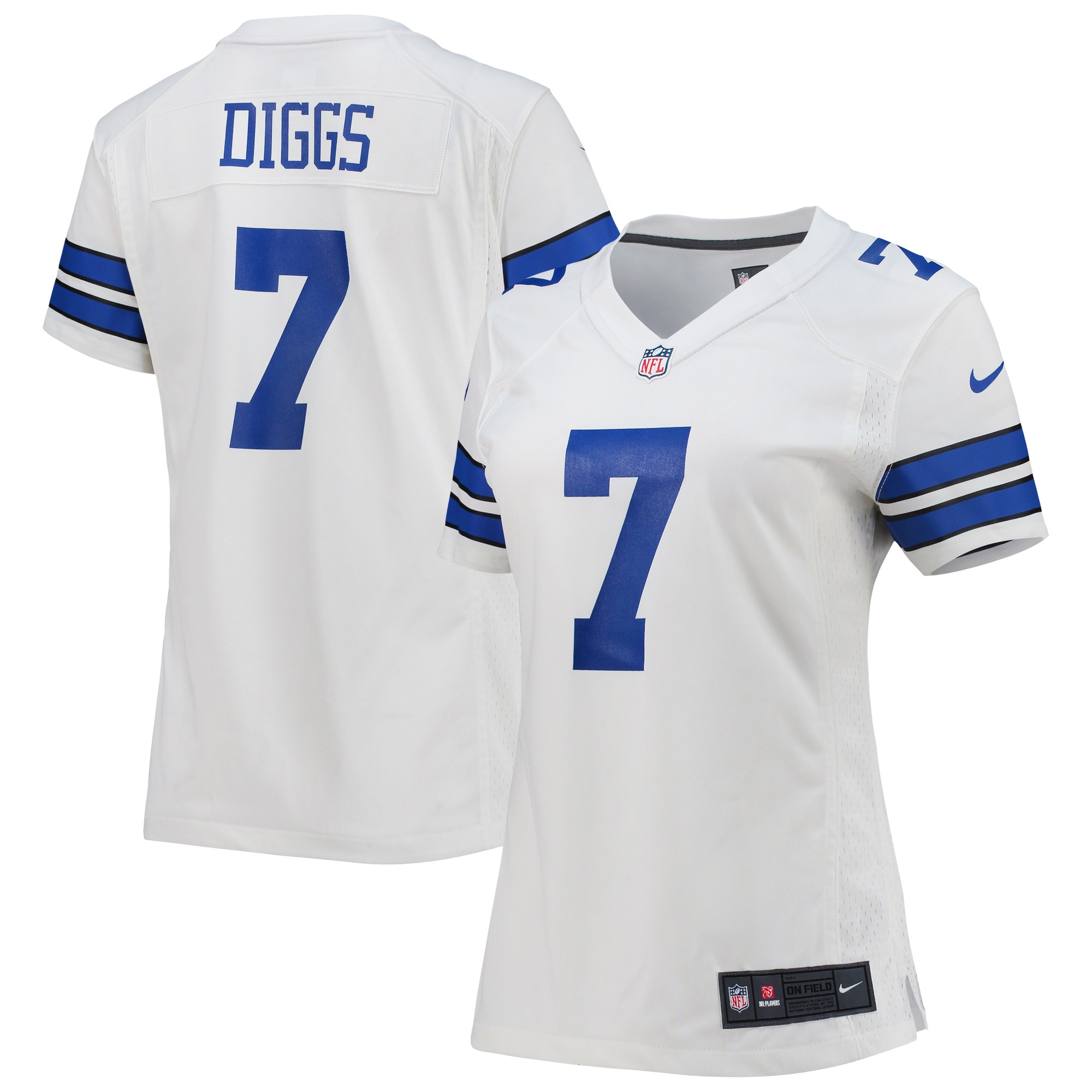 Trevon Diggs Dallas Cowboys Women's Game Jersey – White