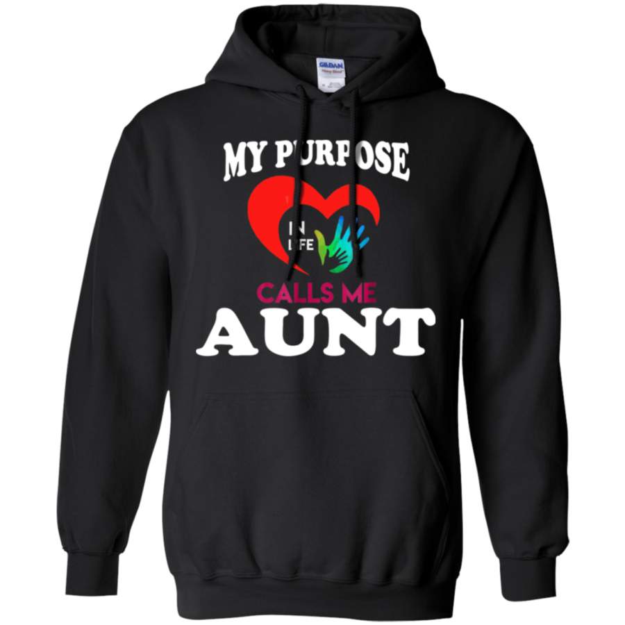 AGR Aunt – My Purpose In Life Calls Me Aunt Hoodie