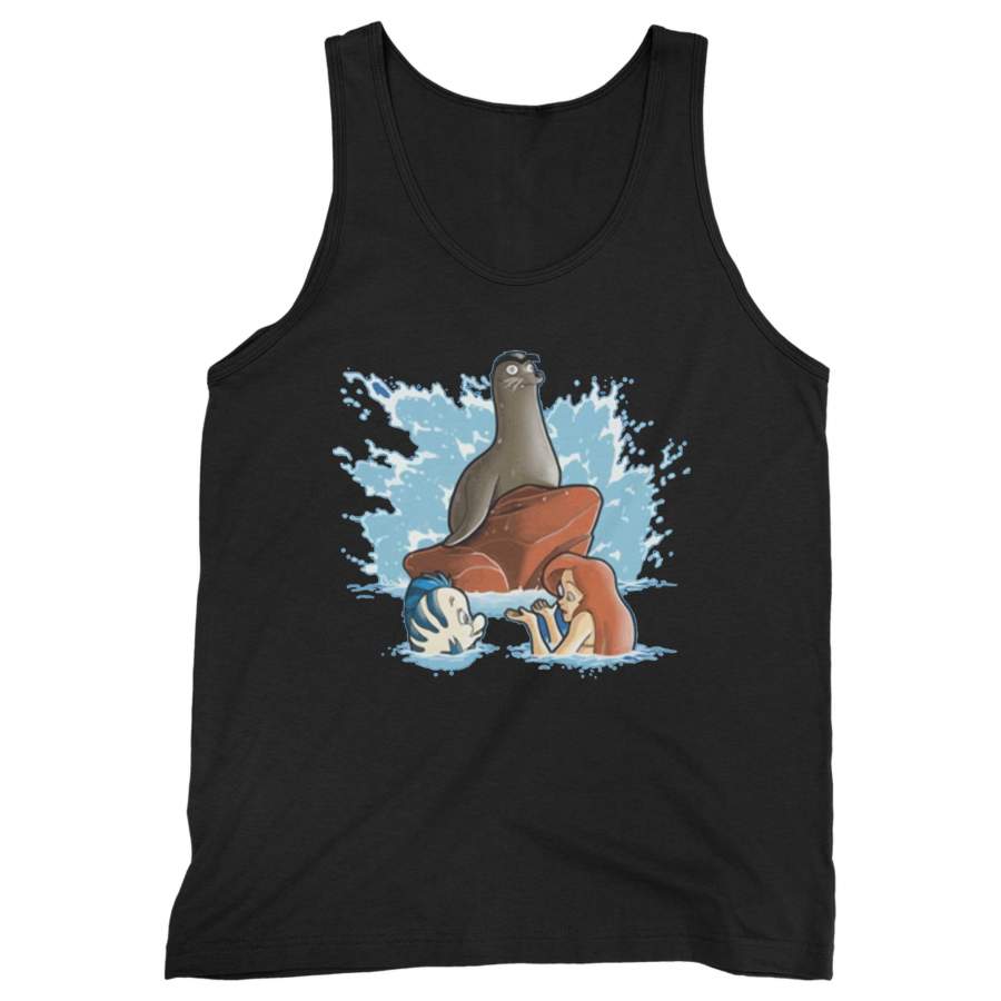 Get Off The Rock Gerald Finding Dory The Little Mermaid Man’s Tank Top