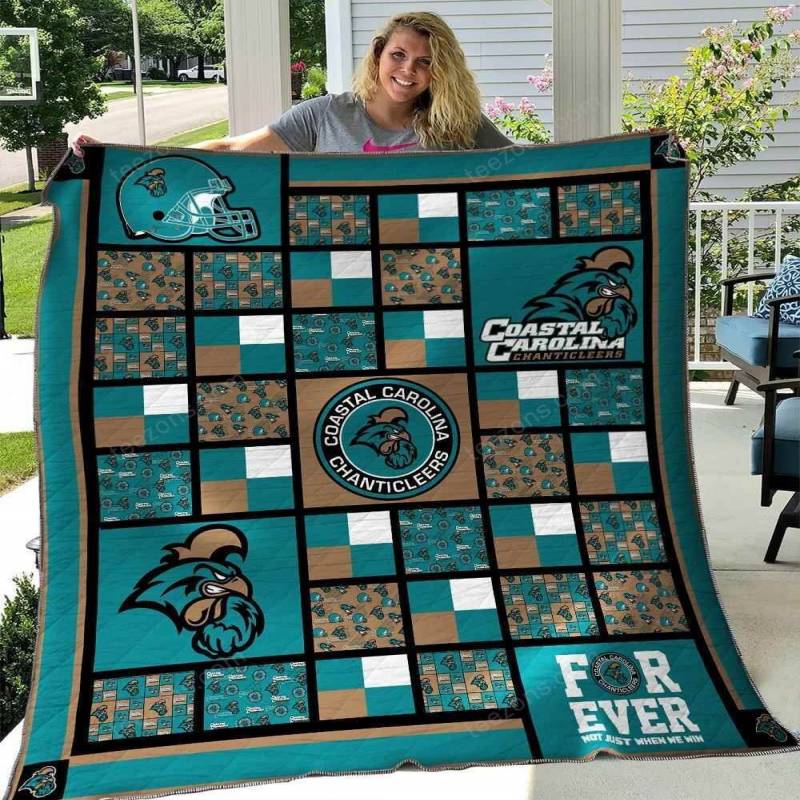 Coastal Carolina Chanticleers V1 Blanket TH0107 Quilt