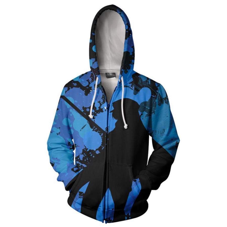 Akame Ga Kill Shadow Of Esdeath Zip Up Hoodie