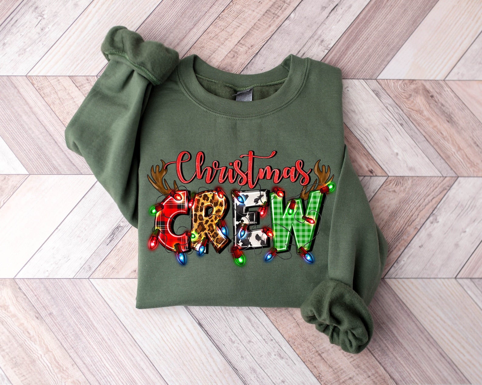 Christmas Crew Sweatshirt 2D Crewneck Sweatshirt All Over Print Sweatshirt For Women Sweatshirt For Men Sws4998