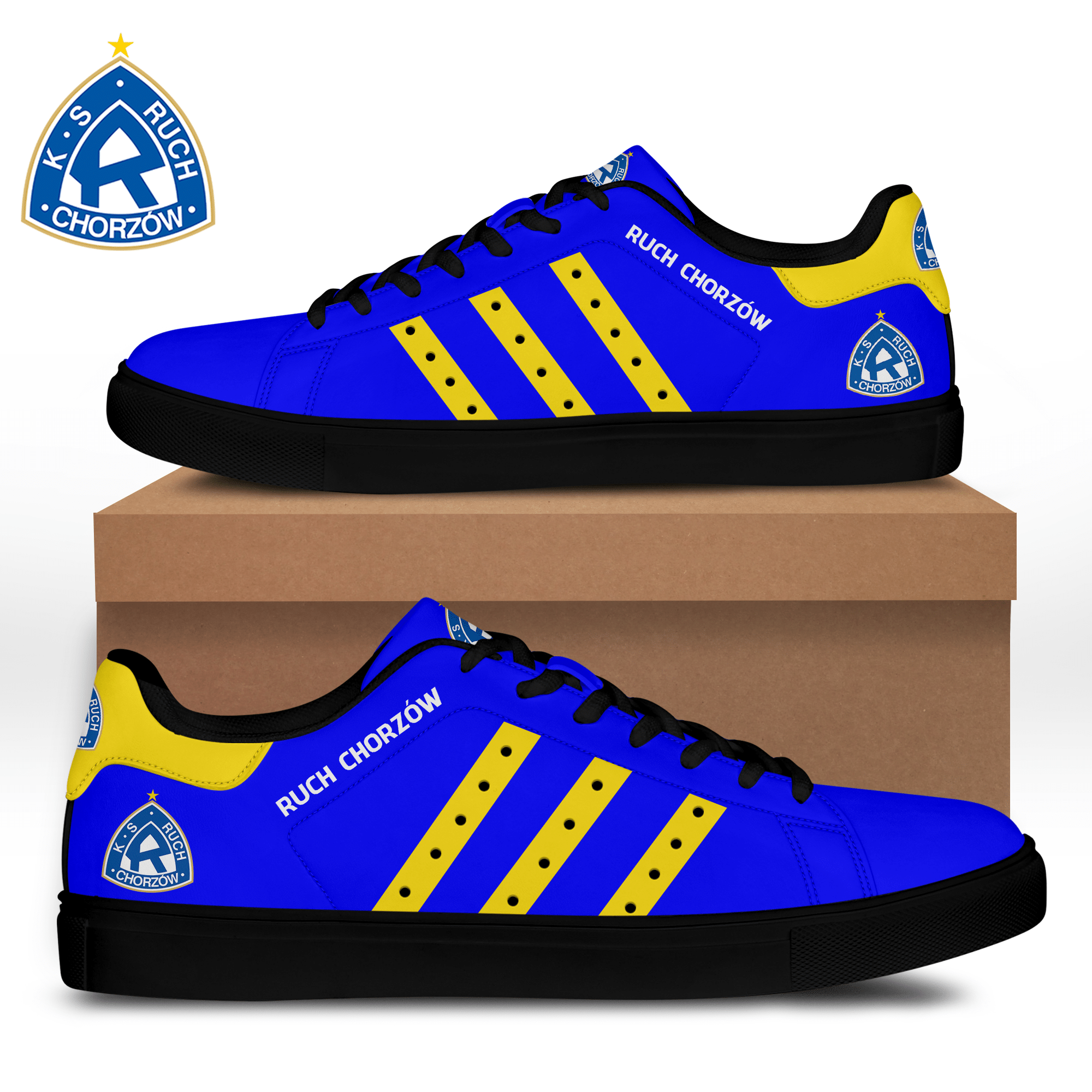 Ruch ChorząW Leather Low Top Shoes V5