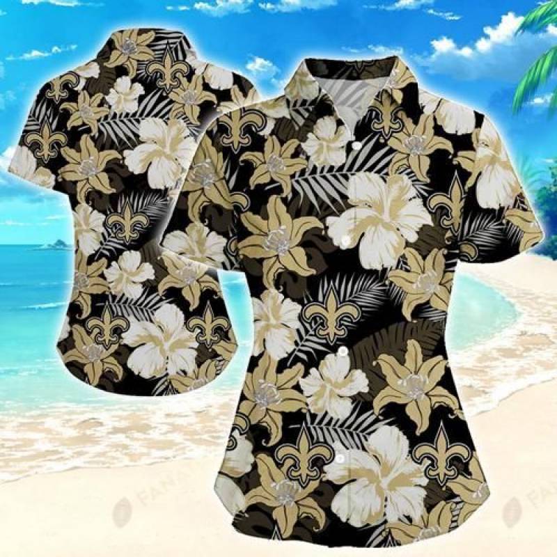 New Orleans Saints Women Hawaii Shirt