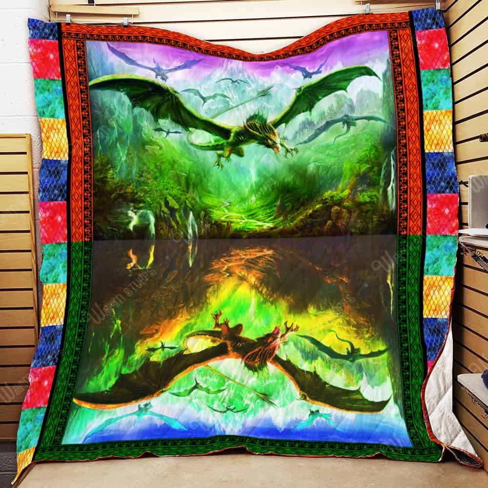 Dragon Fly 3D Quilt Blanket 2966