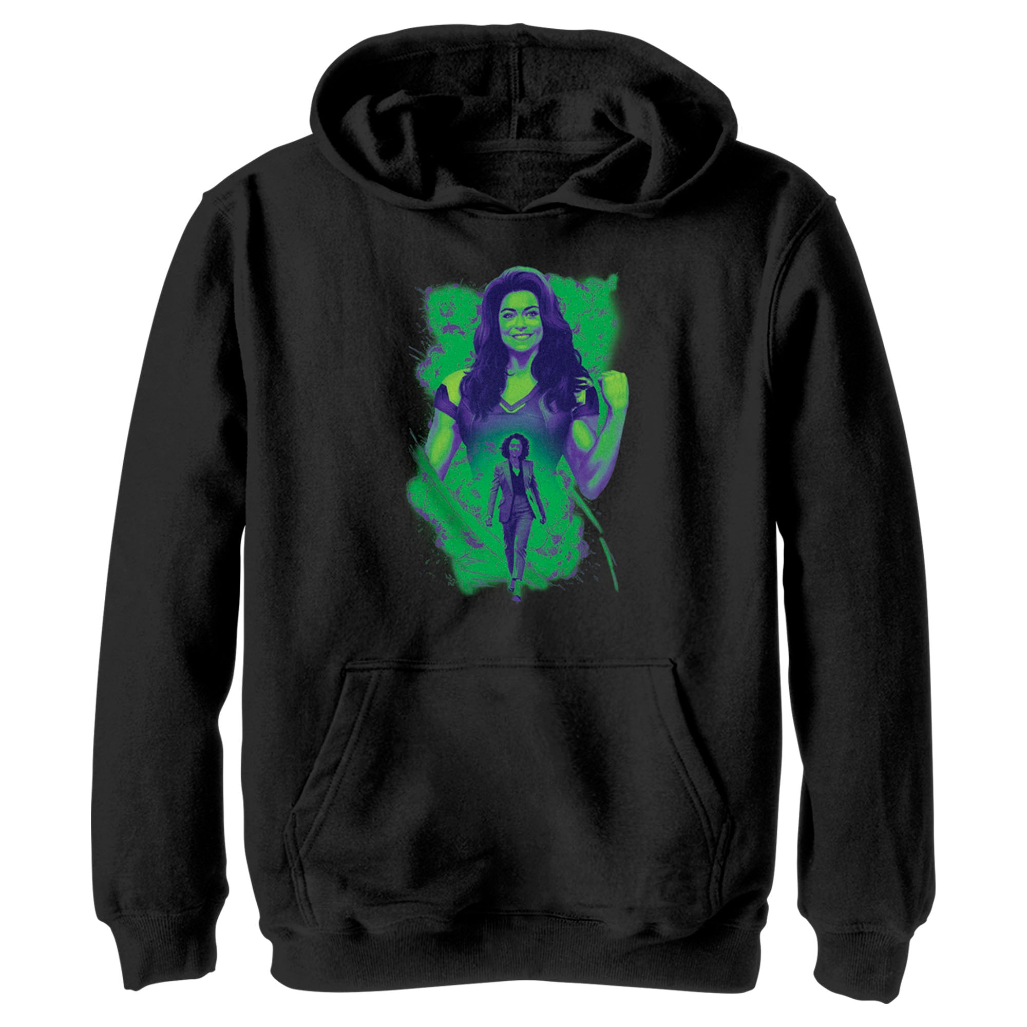 Boy’S She-Hulk: Attorney At Law Explosion Of Willpower Pull Over Hoodie