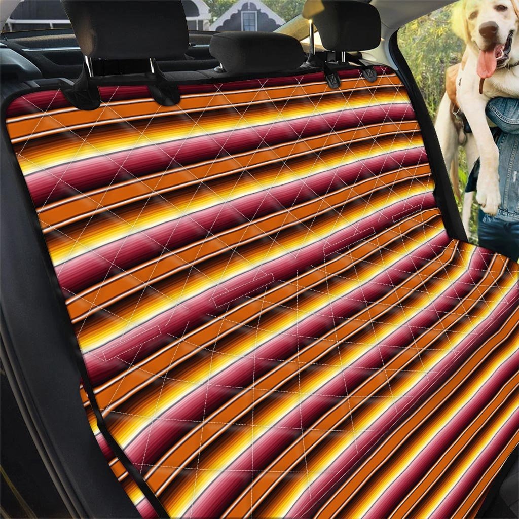 Yellow Mexican Baja Pet Car Seat Cover