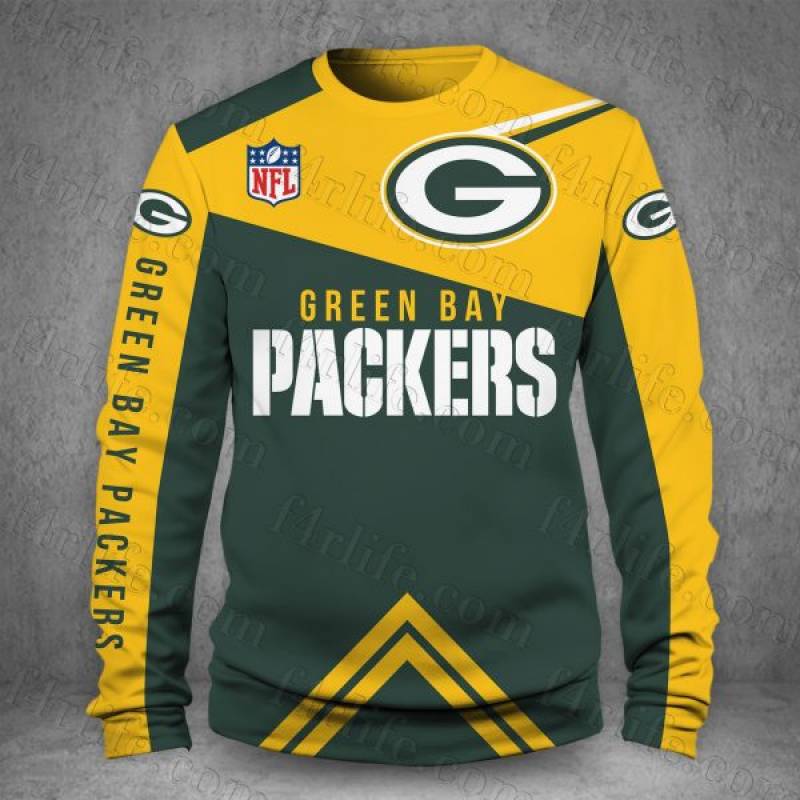 Men / Women New Design Green Bay Packers 3D Sweatshirt, Sweatshirt for Packers Fans