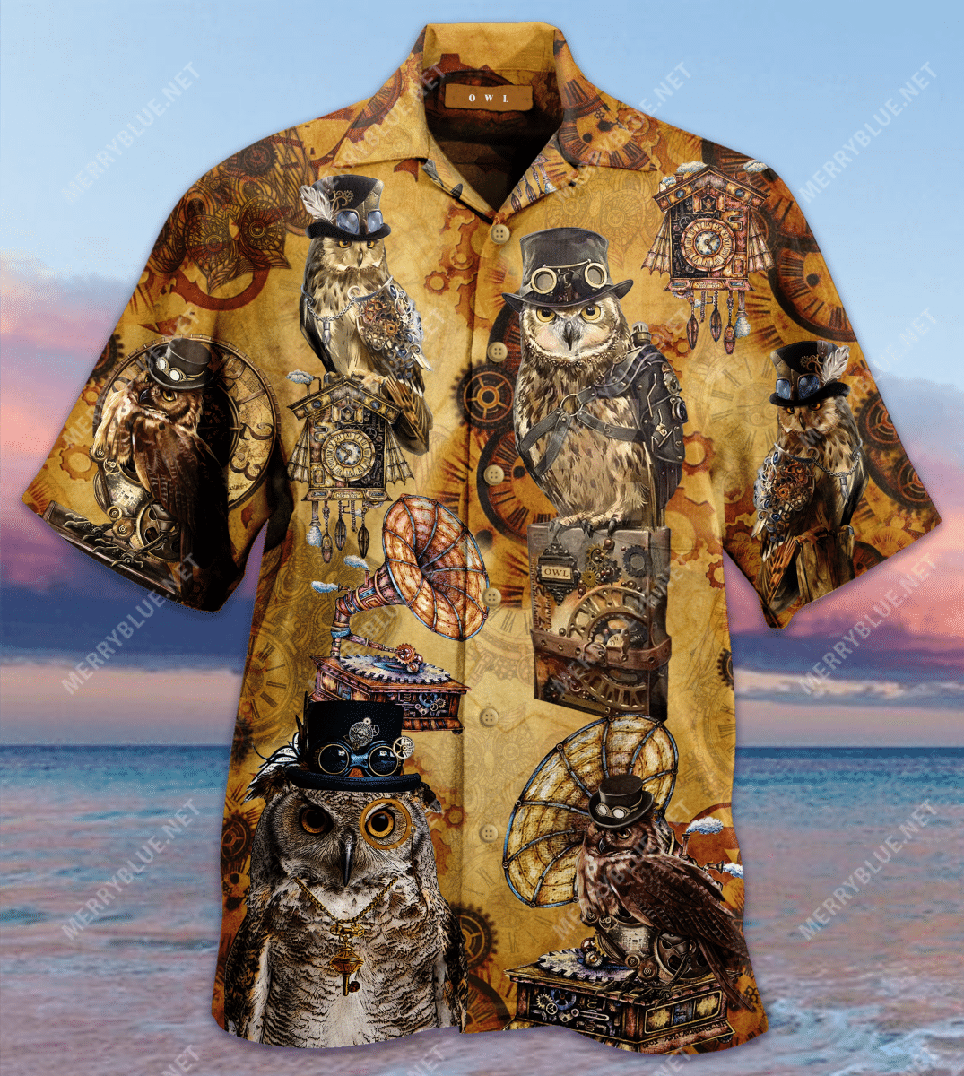 Wisdom Owls Unisex Hawaiian Shirt