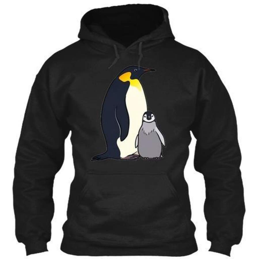 Emperor Penguin Funny Animal Gift Gildan Hoodie Sweatshirt