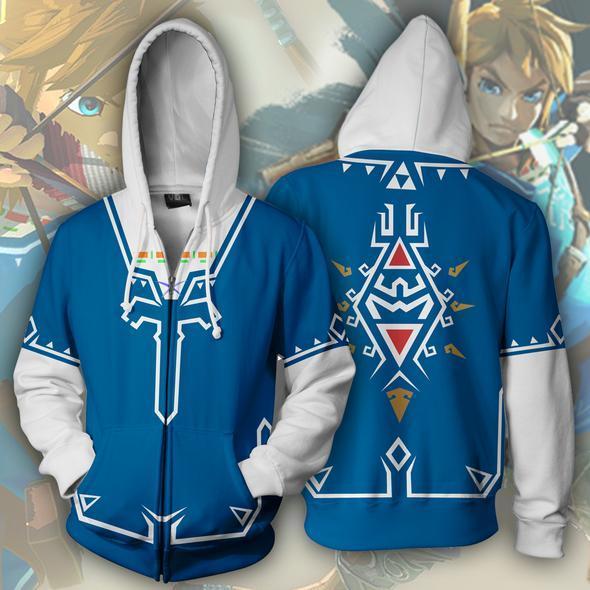 The Legend of Zelda Hoodies – Zip Up Unisex Jacket