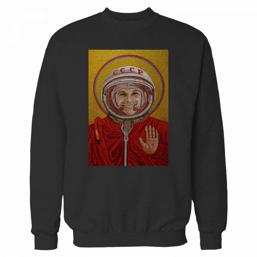 Jurij Gagarin Man Was The World Sweatshirt