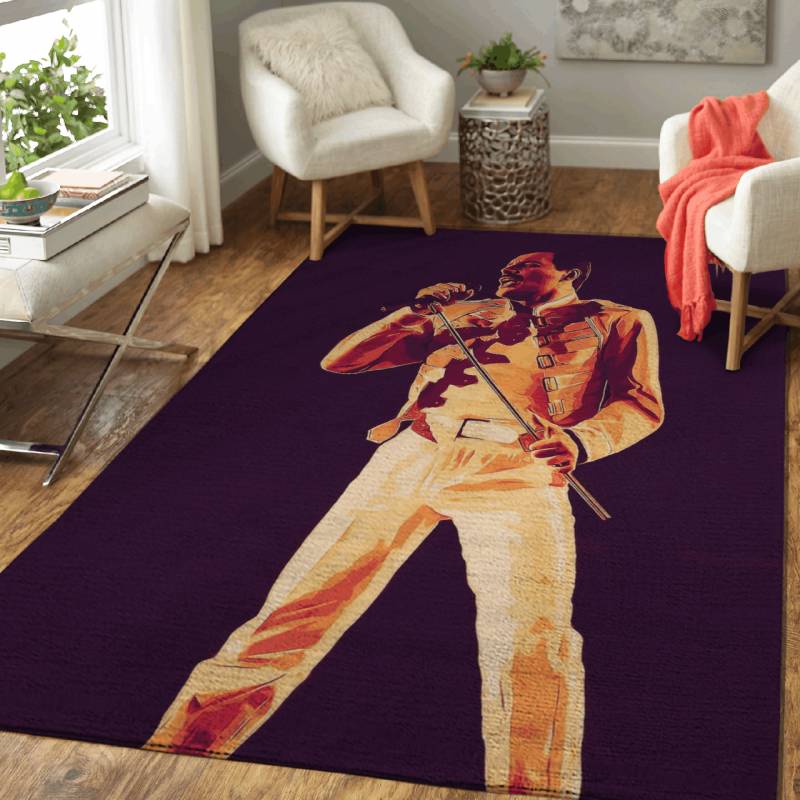 Freddie Mercury – Queen Band For Queen Fans Area Rug