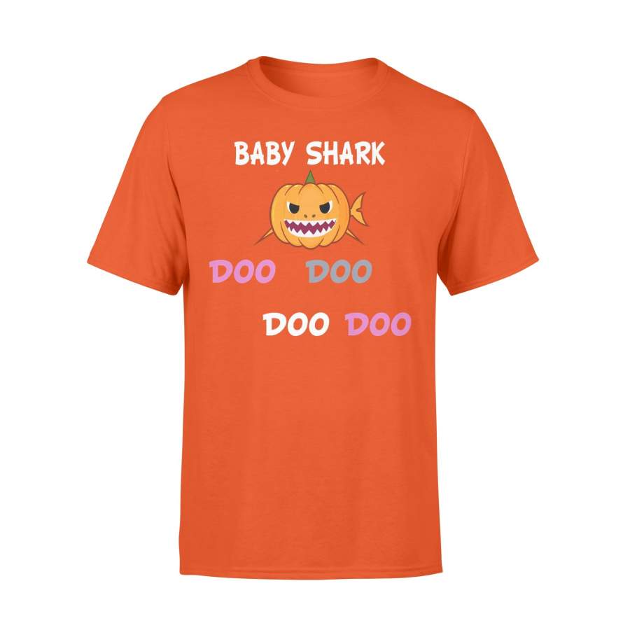 Baby Pumpkin Shark Funny Halloween T-shirt