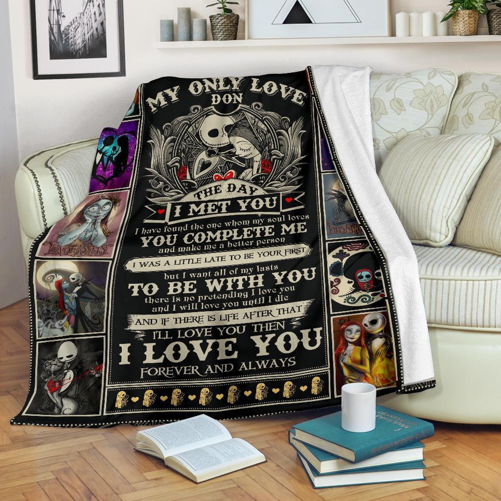 Don personalize blanket