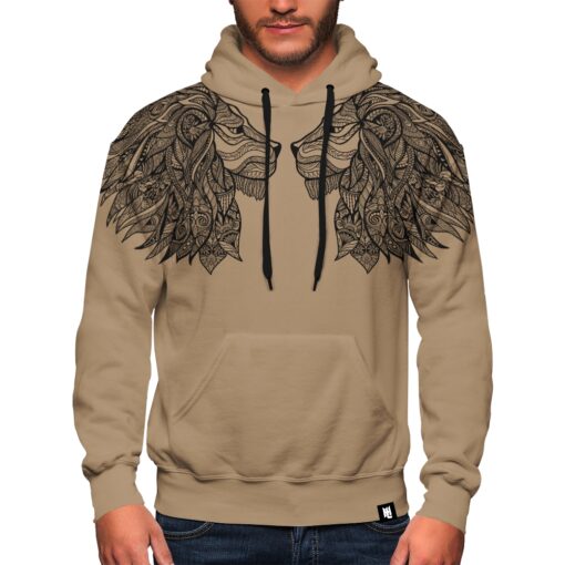 Tribal Art – Lion Hoodie