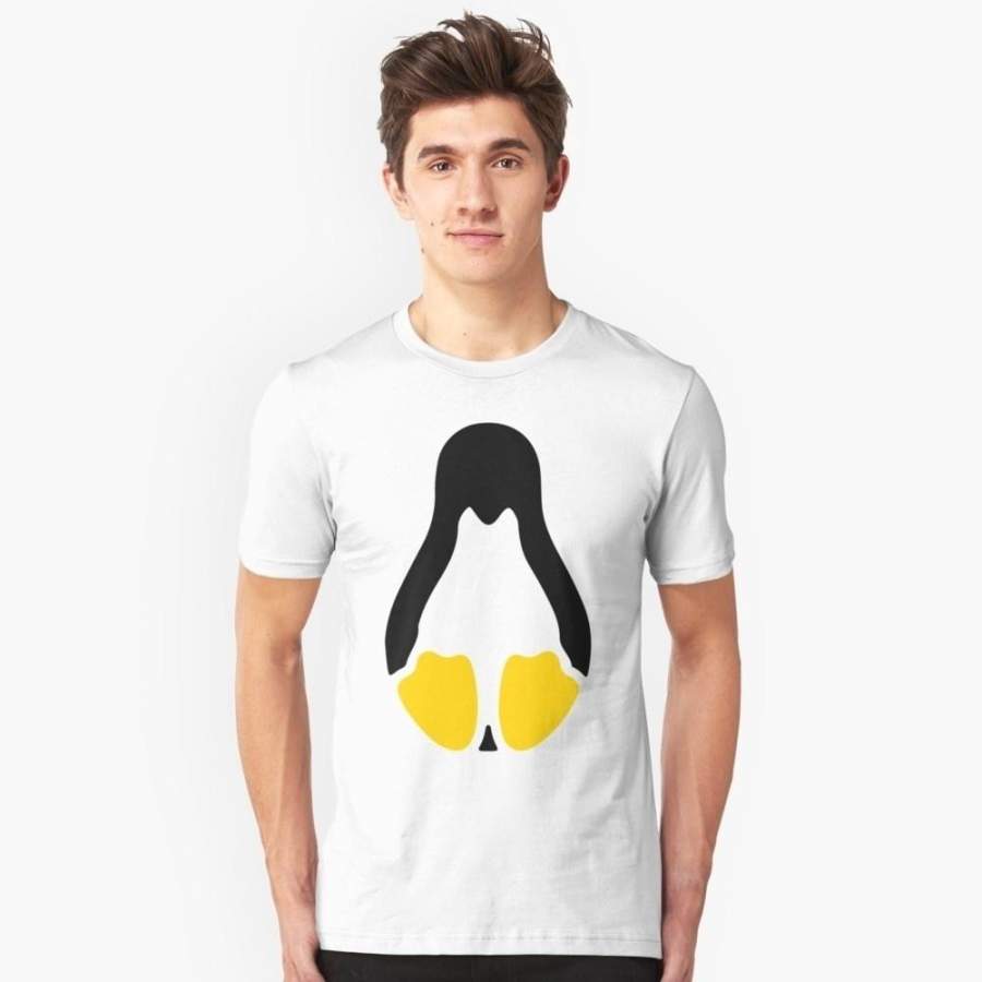 Linux tux penguin symbol women men t shirt