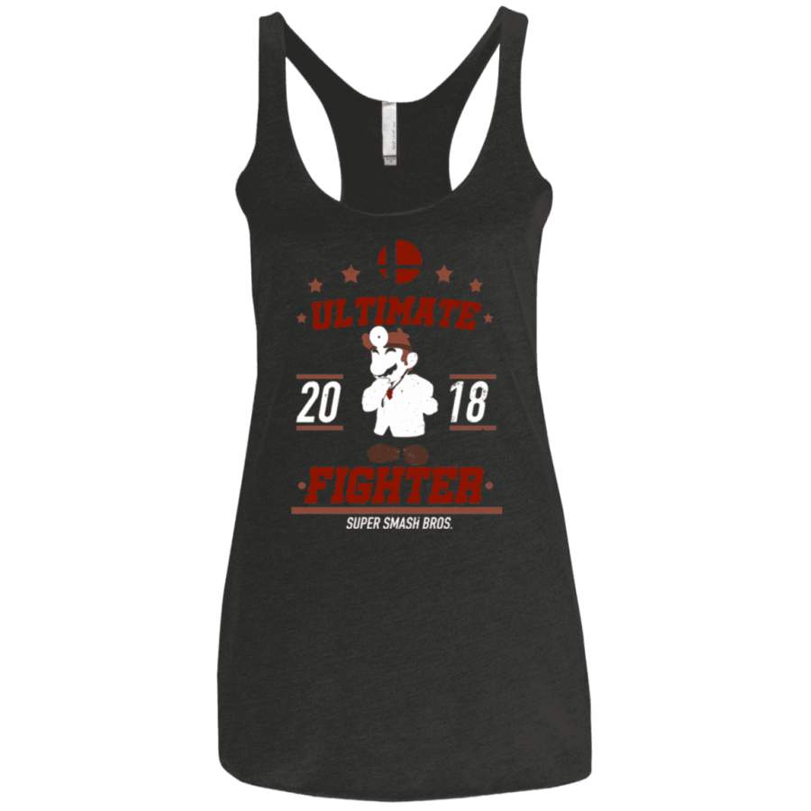 Ultimate Fighter Dr. Mario Women’s Triblend Racerback Tank