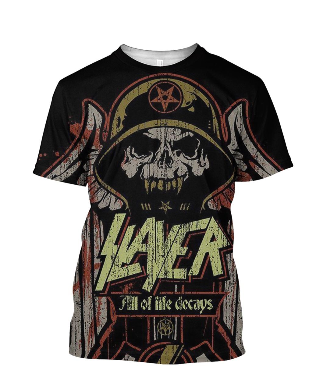 Slayer – 3D Hoodie, Zip-Up, Sweatshirt, T-Shirt #6