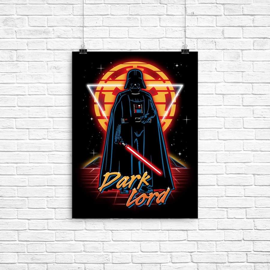 Retro Dark Lord – Poster