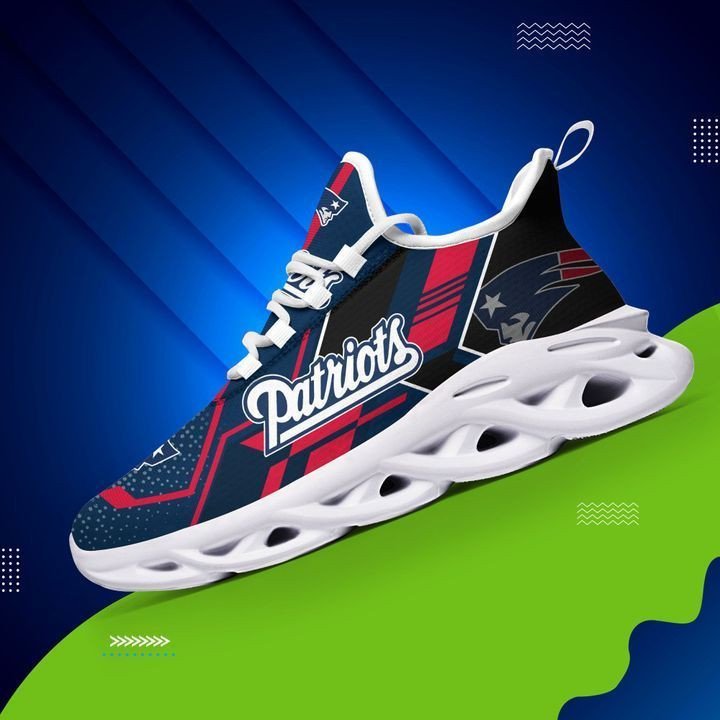 New England Patriots Yezy Running Sneakers Art 1935