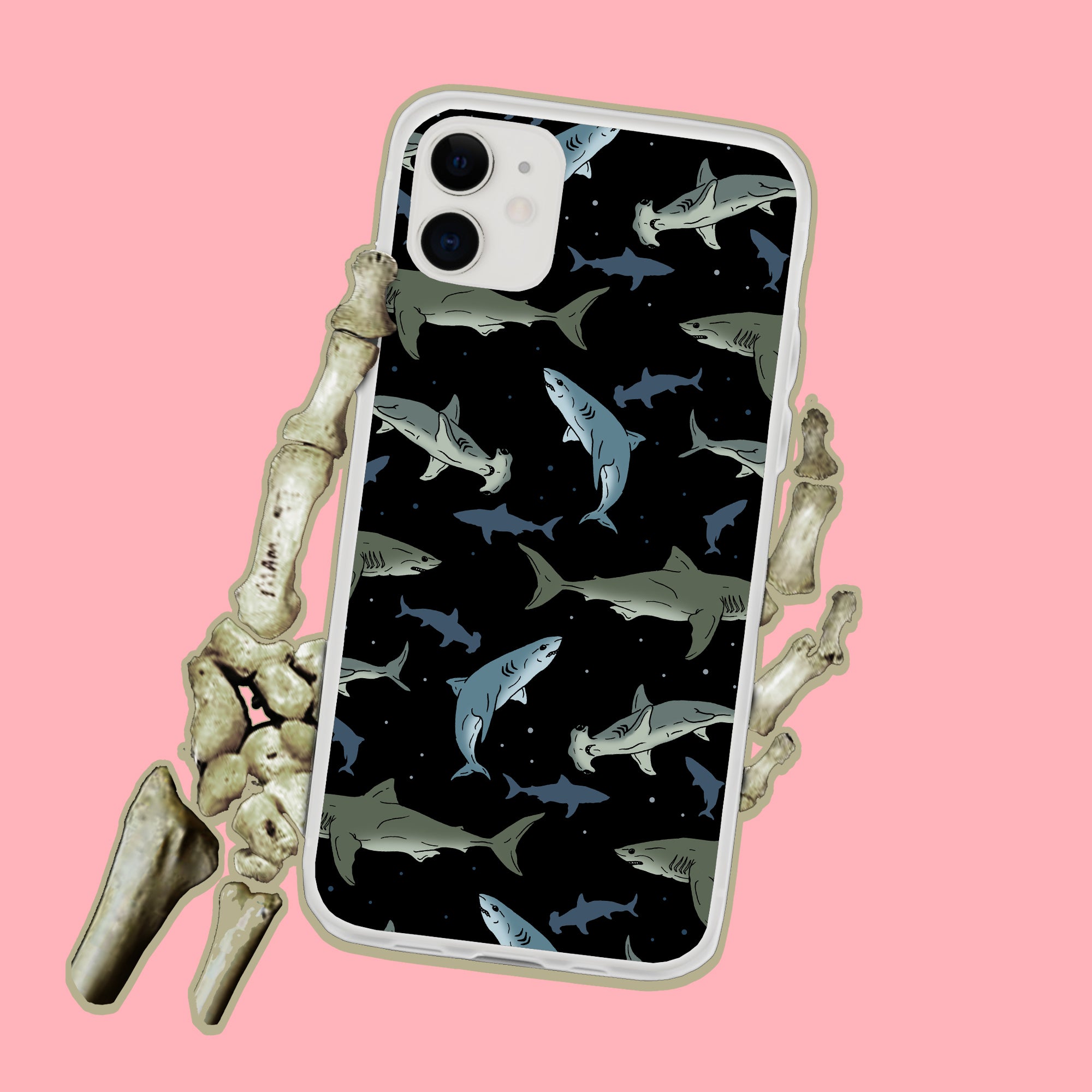 Shark Infested Iphone Case