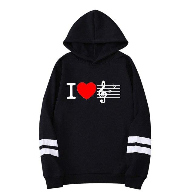 I Love Music Hoodie