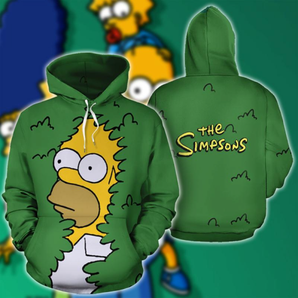 The Simpson 3D Graphic Unisex Hoodie S-5Xl Gift