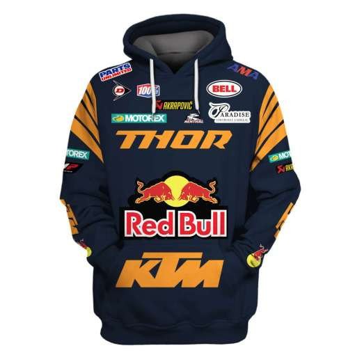 3D All Over Printed Ktm Racing Shirts Ver3