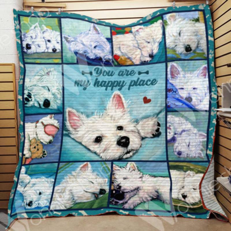 Westie Dog Blanket DCB1902 81O56