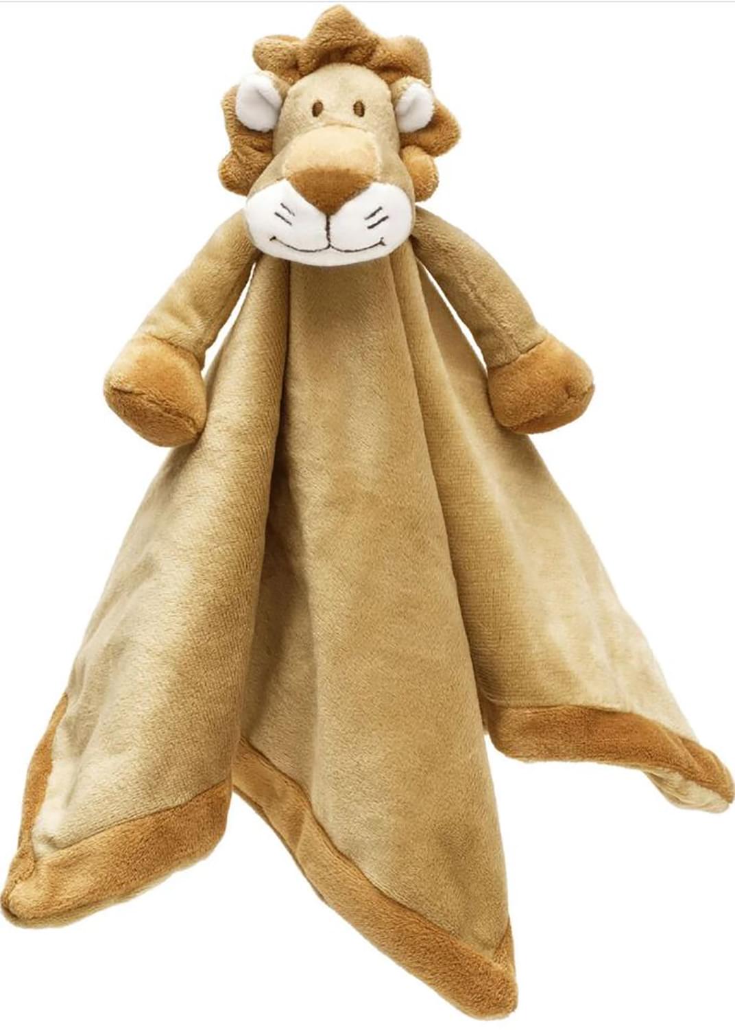 Teddykompaniet Diinglisar Collection 11 Inch Plush Animal Blanket | Lion