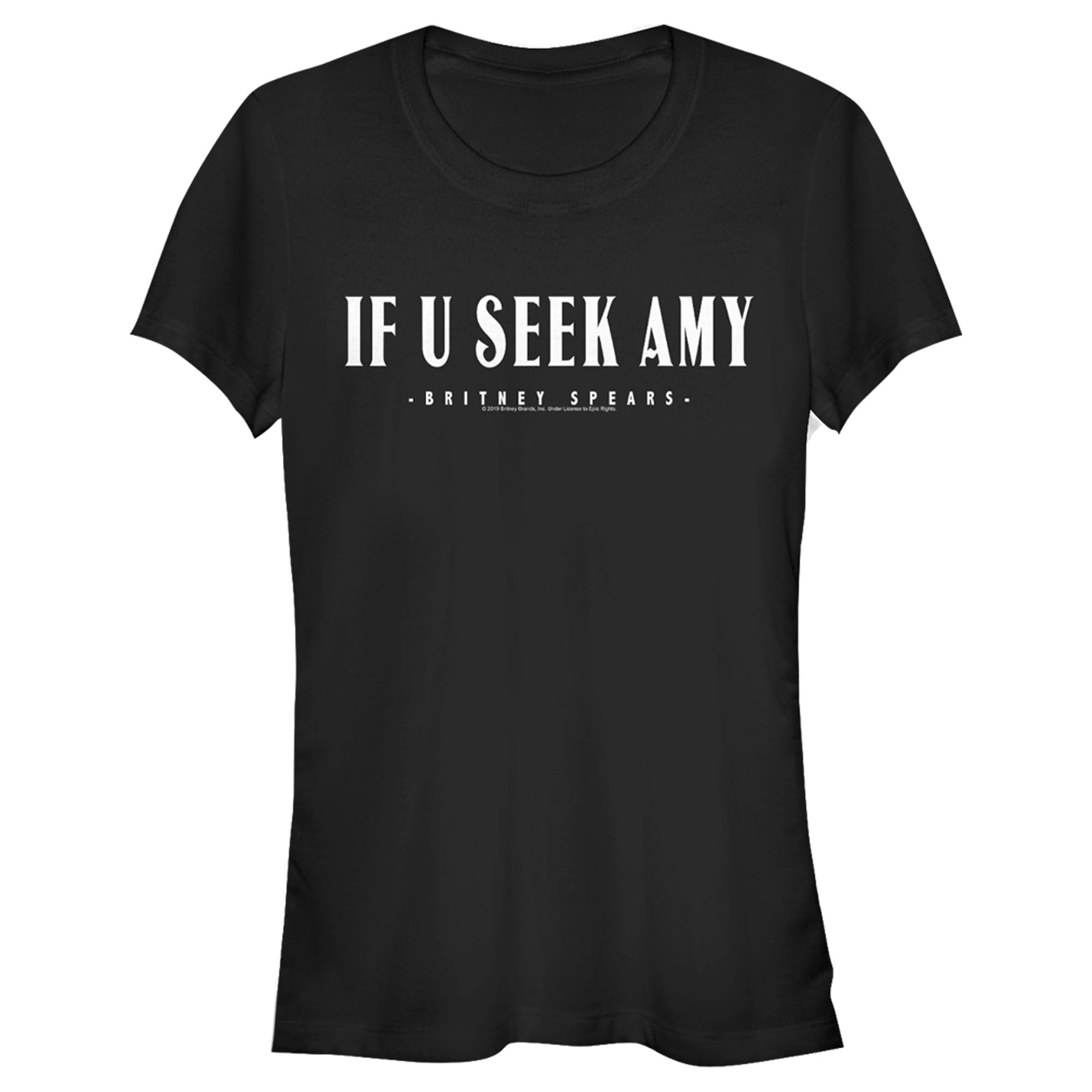 Britney Spears Junior’S If U Seek Amy  T-Shirt