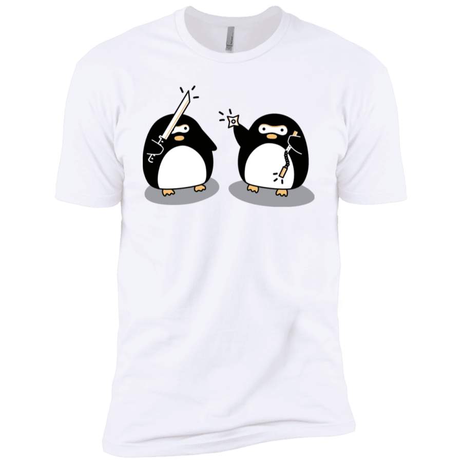 Cute Ninja Penguins Boys Premium T-Shirt