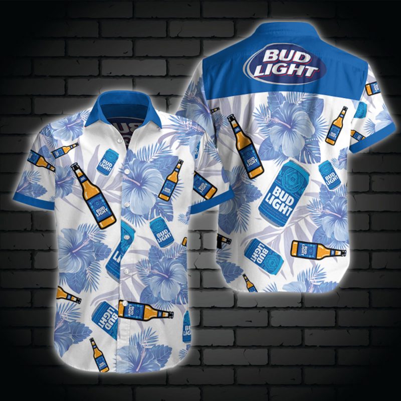 Bud Light Beer Hawaiian Shirt Ha106378