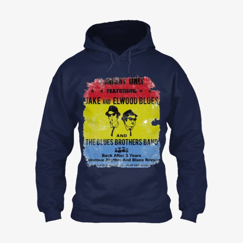 Concert Poster, The Blues Brothers Classic Hoodie