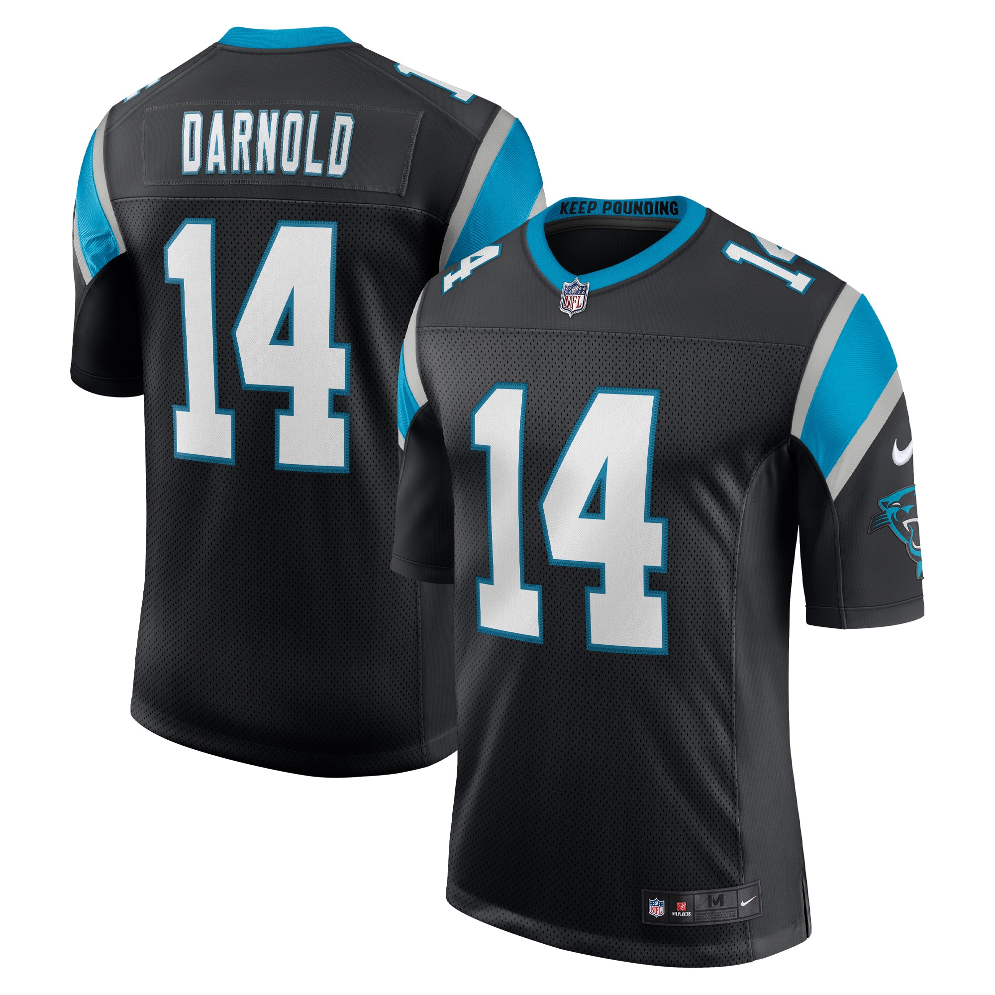 Sam Darnold Carolina Panthers Vapor Limited Jersey – Black